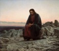 Cristo en el desierto Desierto Ivan Kramskoi